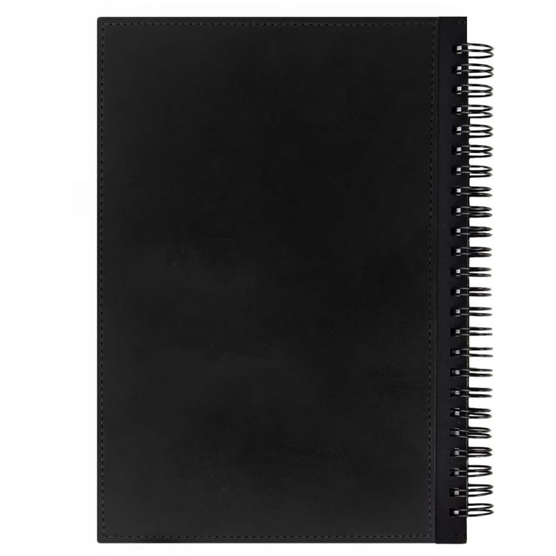 Ежедневник Notera Maxi, недатированный, черный