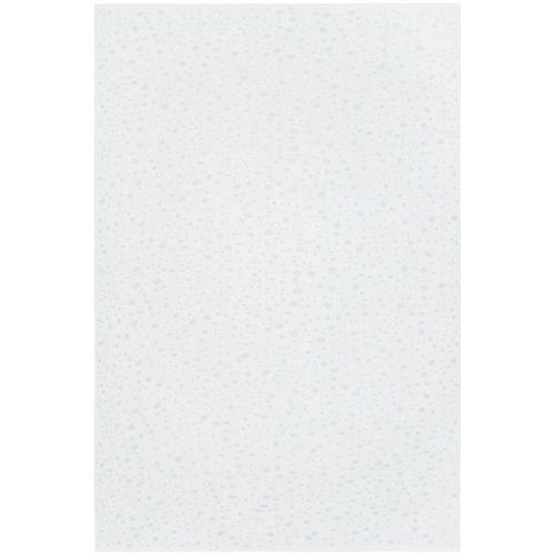 Плед Snowspot Fluffy, белый с люрексом