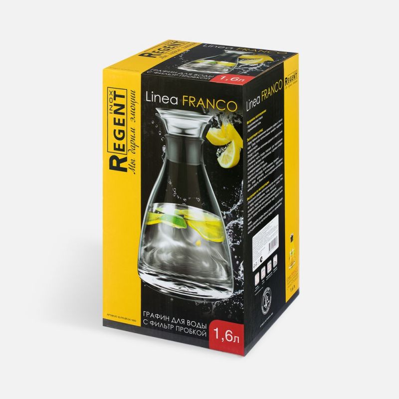 Графин для воды с фильтр-пробкой Linea Franco Графин для воды с фильтр-пробкой Linea Franco