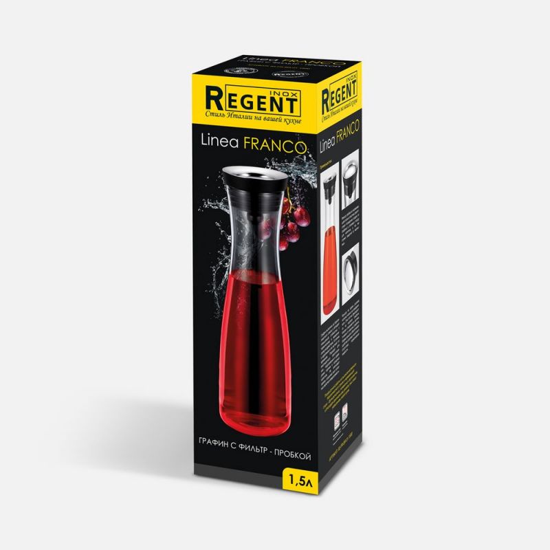 Графин с фильтр-пробкой Linea Franco Графин с фильтр-пробкой Linea Franco