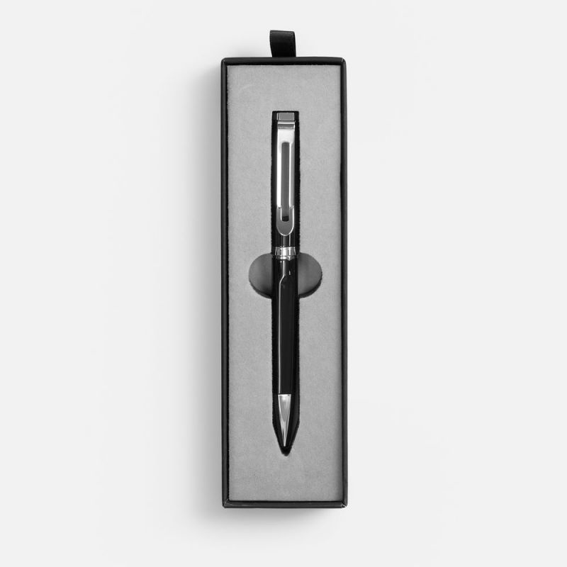 Ручка шариковая Phase, ver.2 в футляре, черная