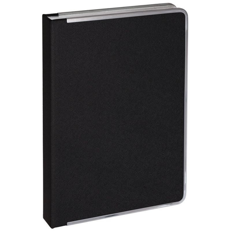 Ежедневник Frame Metal, недатированный, черный Ежедневник Frame Metal, недатированный, черный