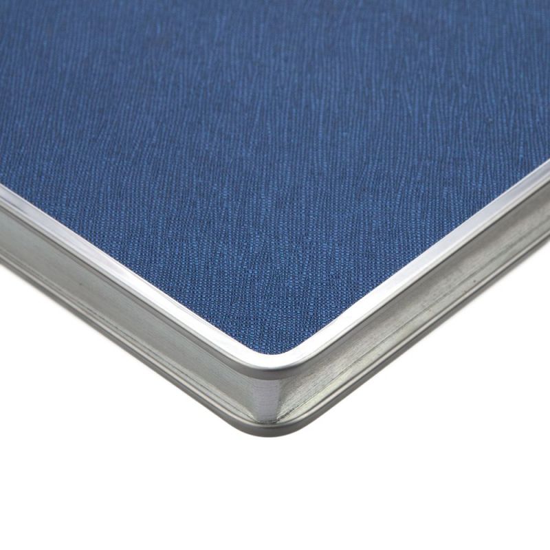 Ежедневник Frame Metal, недатированный, синий