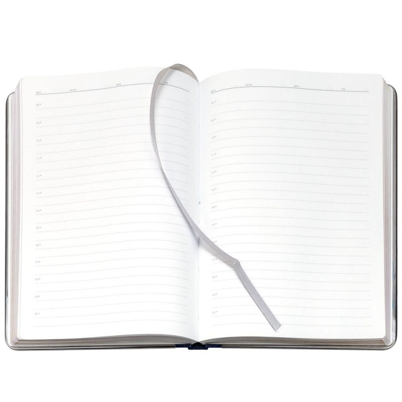 Ежедневник Frame Metal, недатированный, синий