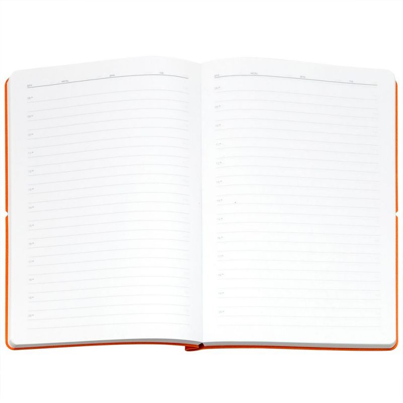 Ежедневник Flexpen Bright, недатированный, оранжевый Ежедневник Flexpen Bright, недатированный, оранжевый