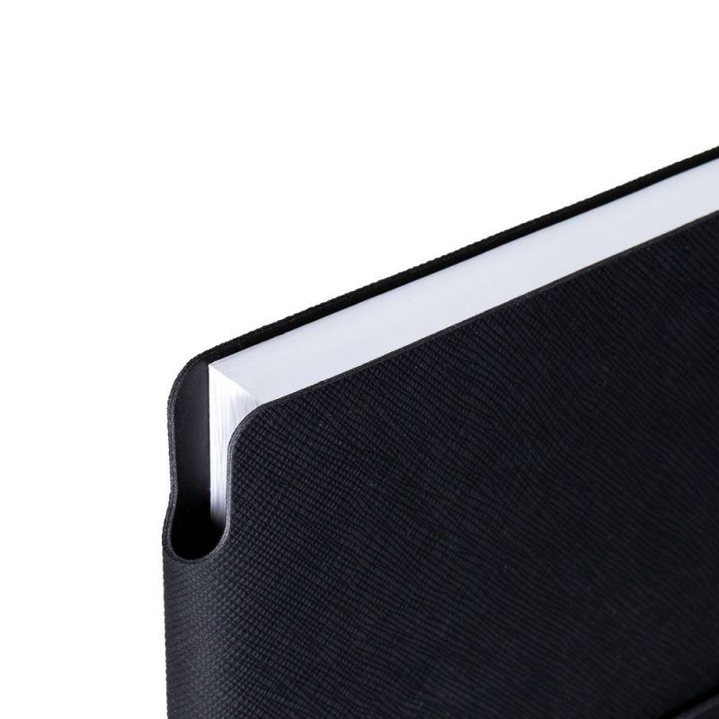 Ежедневник Flexpen Bright, недатированный, черный Ежедневник Flexpen Bright, недатированный, черный