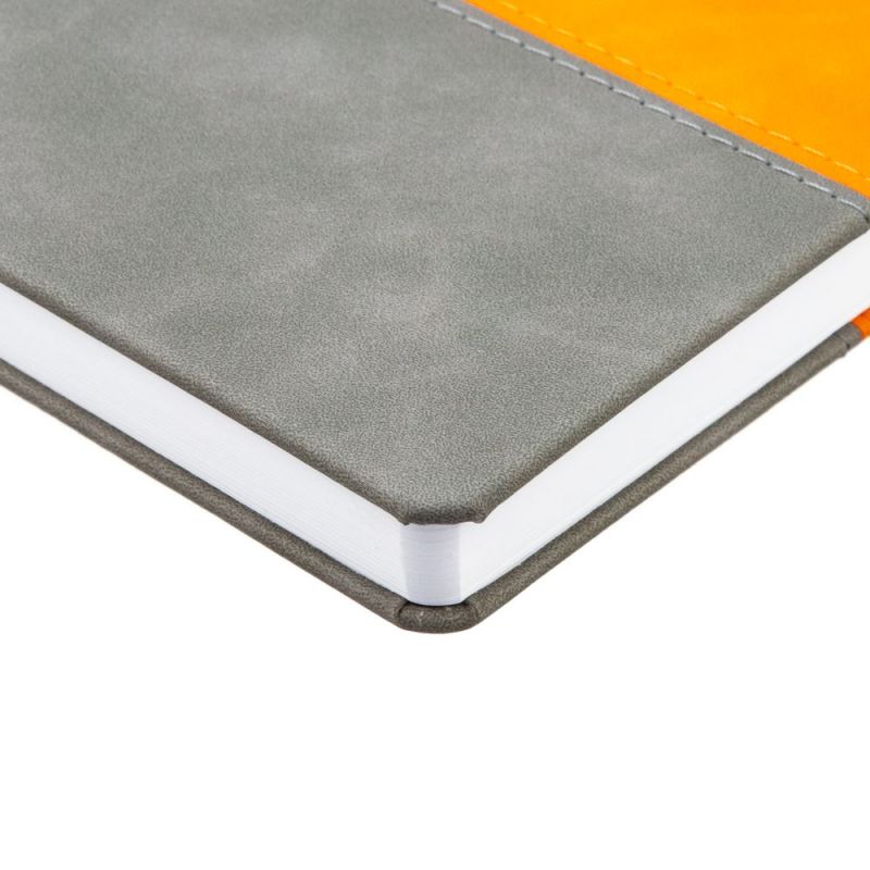 Ежедневник Horizon, недатированный, серый с оранжевым Ежедневник Horizon, недатированный, серый с оранжевым