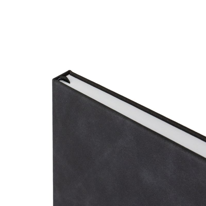 Ежедневник Horizon, недатированный, серый с черным