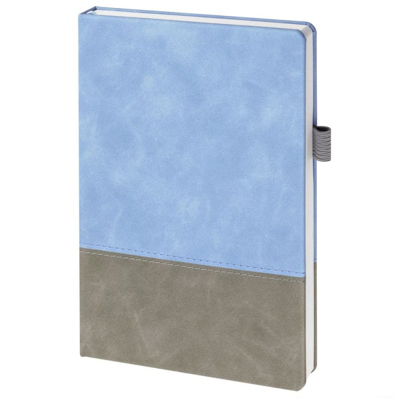 Ежедневник Horizon, недатированный, серый с голубым Ежедневник Horizon, недатированный, серый с голубым