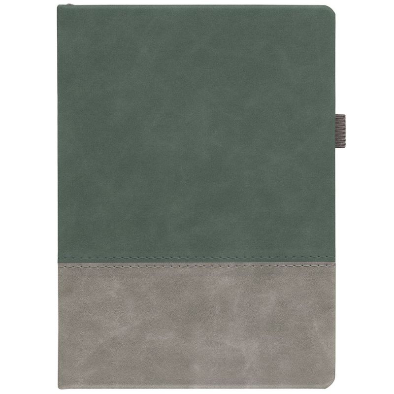 Ежедневник Horizon, недатированный, серый с зеленым Ежедневник Horizon, недатированный, серый с зеленым