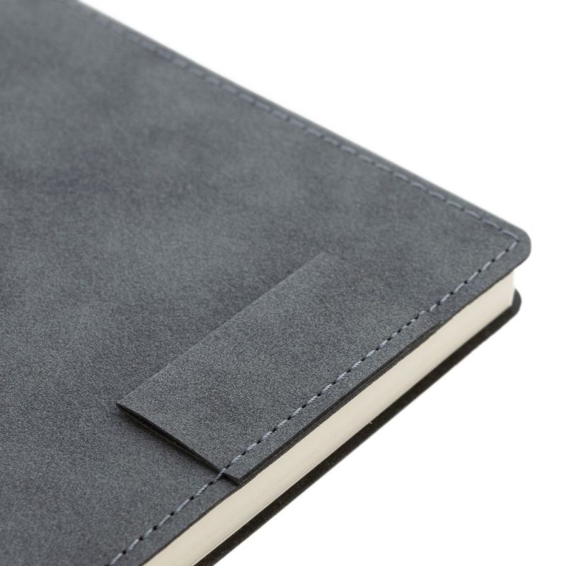 Ежедневник Lable, недатированный, темно-серый Ежедневник Lable, недатированный, темно-серый