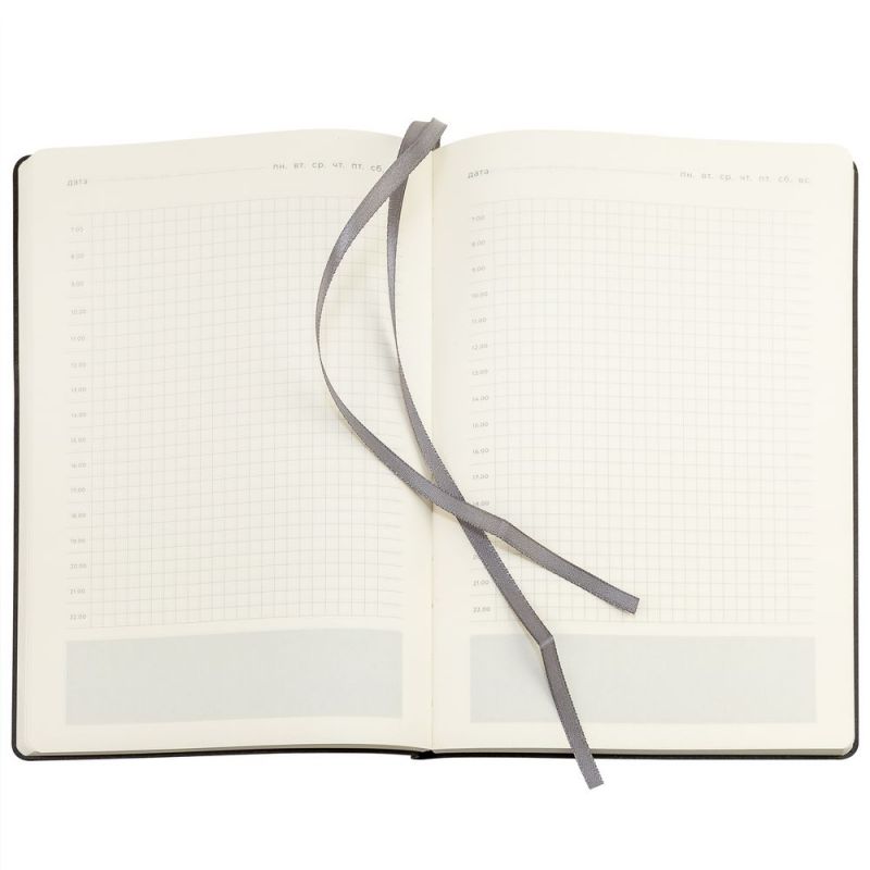 Ежедневник Lable Touch, недатированный, темно-серый Ежедневник Lable Touch, недатированный, темно-серый