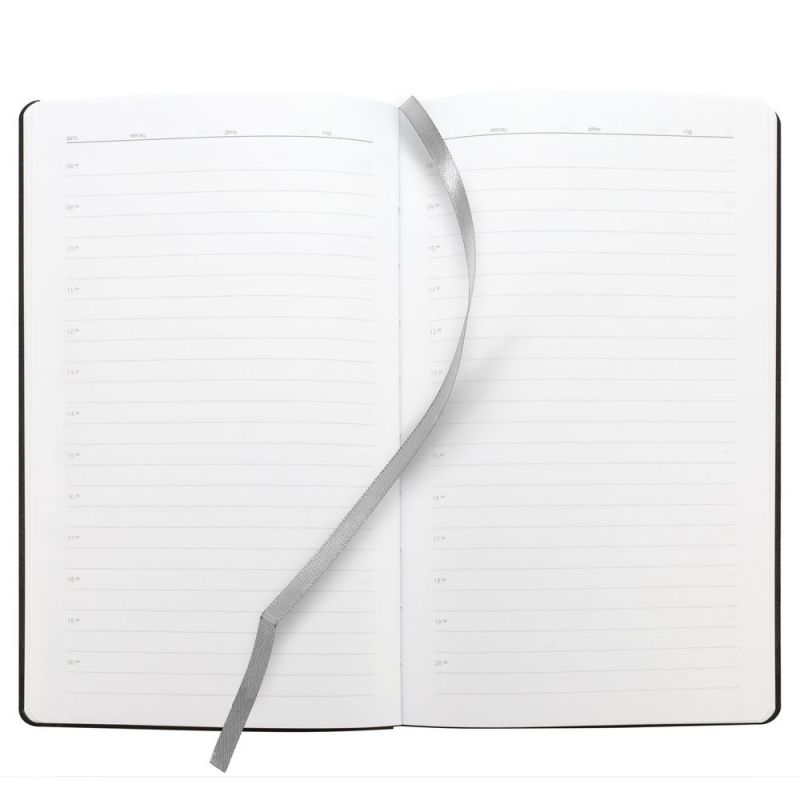 Ежедневник Knit, недатированный, темно-серый Ежедневник Knit, недатированный, темно-серый