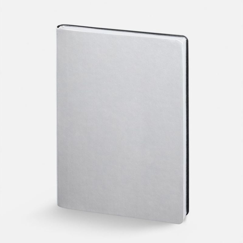 Ежедневник Nebraska Flex, недатированный, серебристый