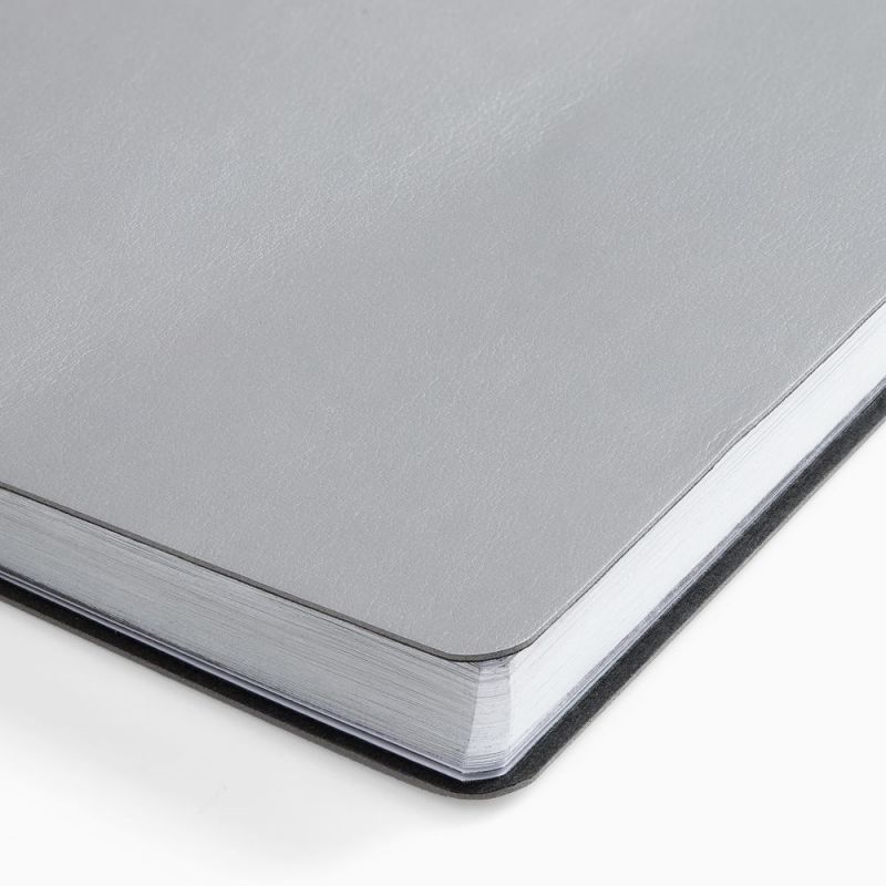 Ежедневник Nebraska Flex, недатированный, серебристый