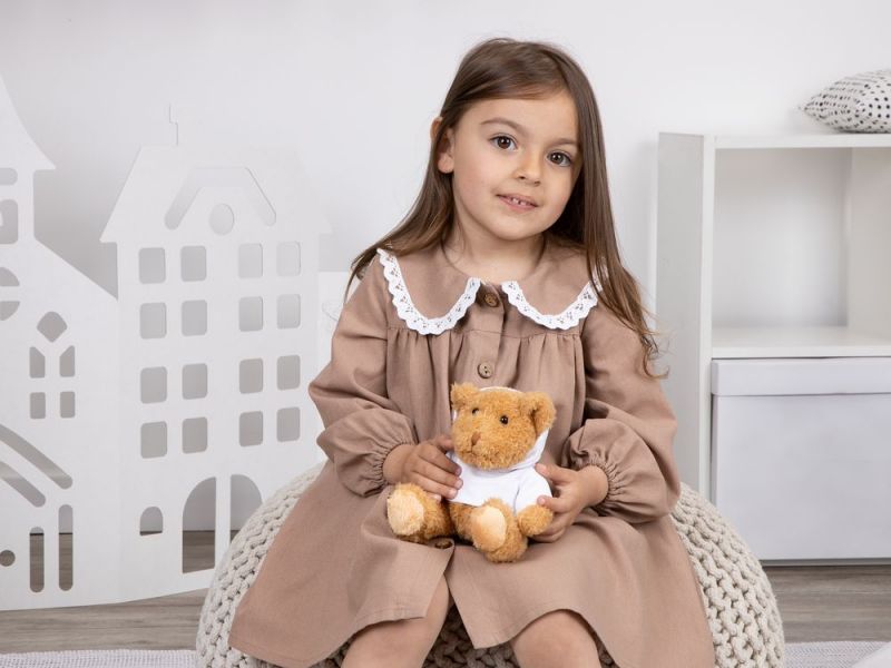 Мягкая игрушка «Мишка Cuddleton» в белом худи