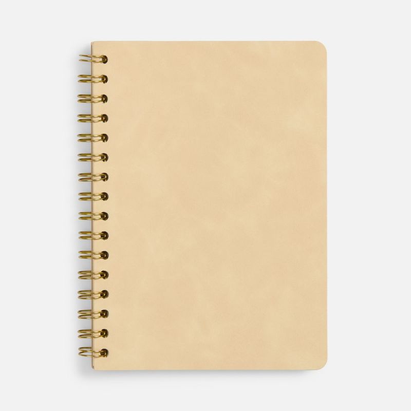 Ежедневник Spiral, недатированный, бежевый Ежедневник Spiral, недатированный, бежевый