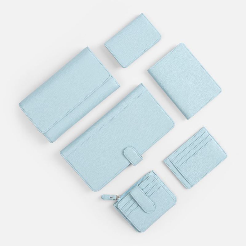 Картхолдер на молнии Unison, голубой Картхолдер на молнии Unison, голубой