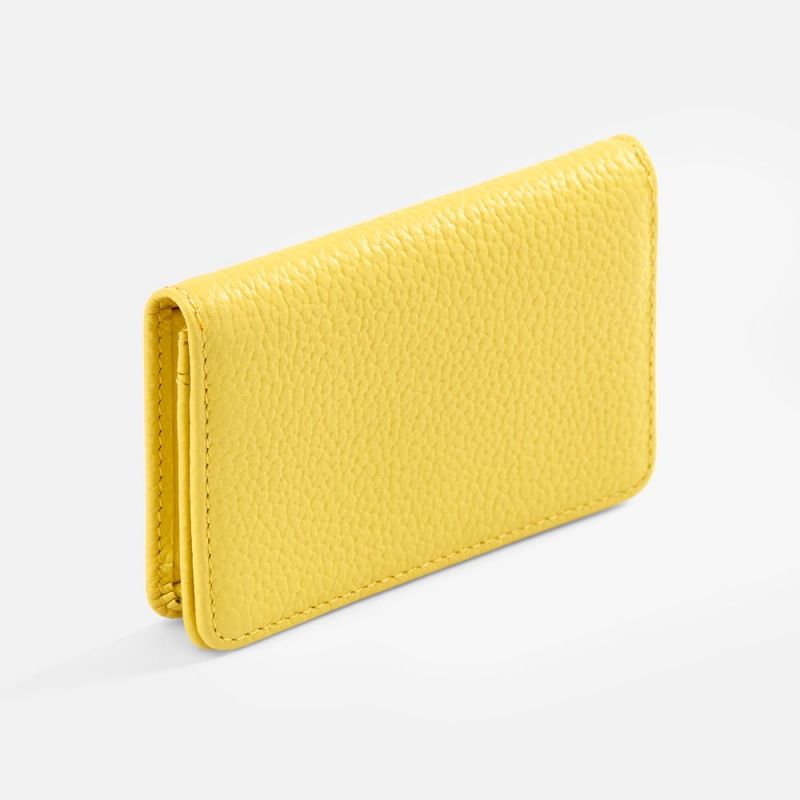 Футляр для визиток Unison, желтый Футляр для визиток Unison, желтый