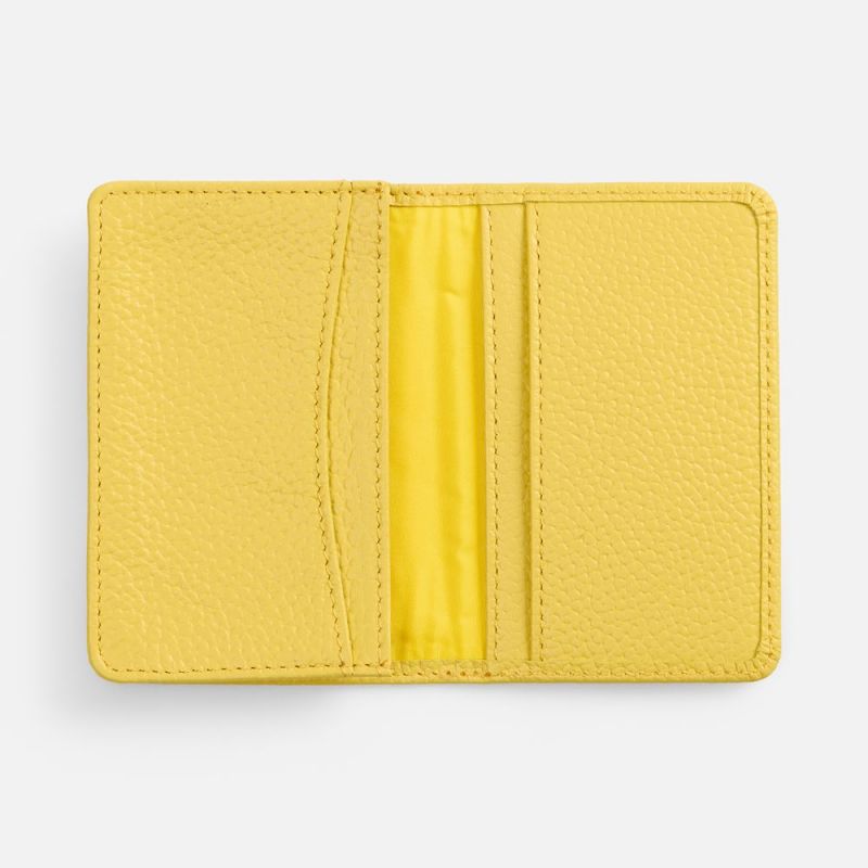 Футляр для визиток Unison, желтый Футляр для визиток Unison, желтый