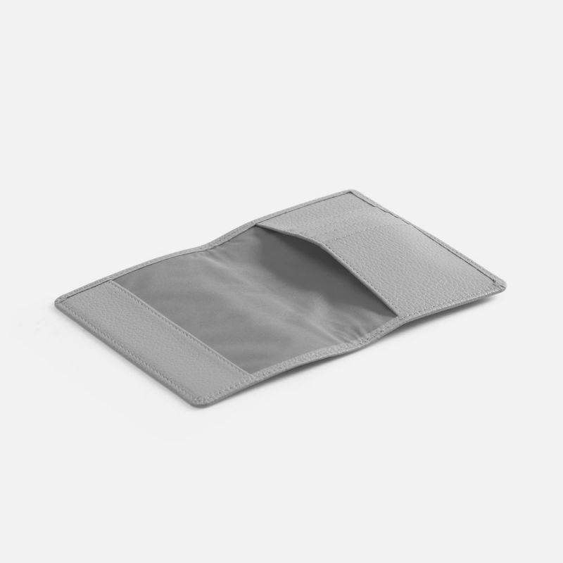 Обложка для паспорта Unison, серая Обложка для паспорта Unison, серая