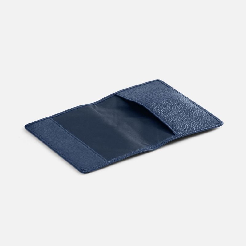 Обложка для паспорта Unison, синяя Обложка для паспорта Unison, синяя