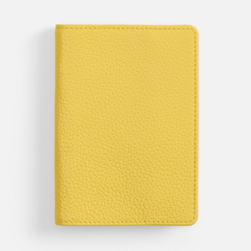 Обложка для паспорта Unison, желтая Обложка для паспорта Unison, желтая