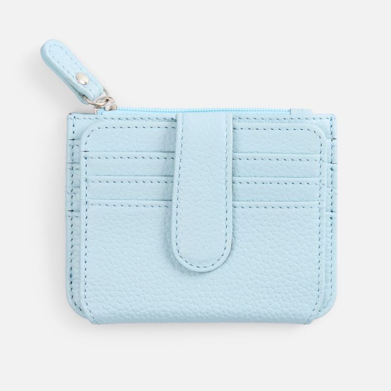 Картхолдер на молнии Unison, голубой Картхолдер на молнии Unison, голубой