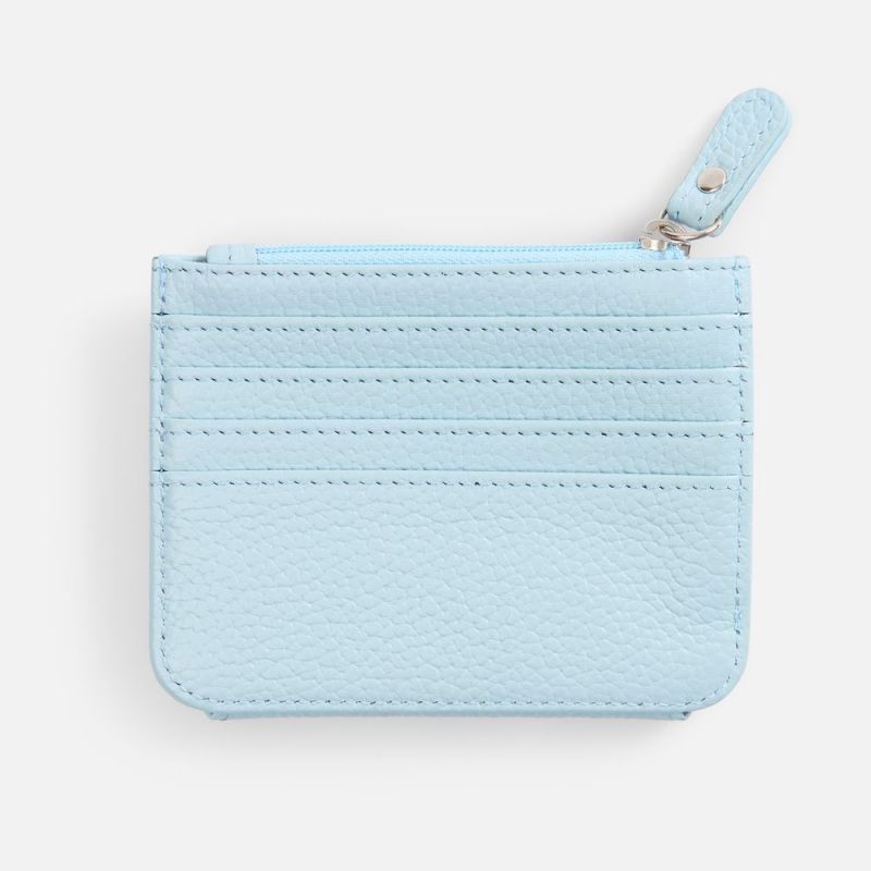 Картхолдер на молнии Unison, голубой Картхолдер на молнии Unison, голубой