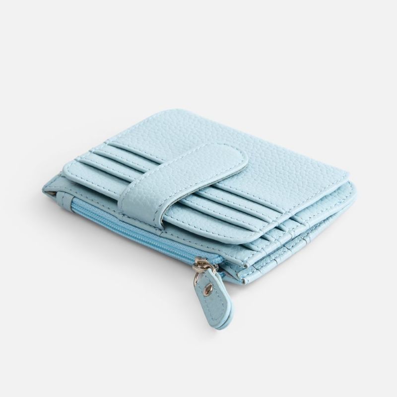 Картхолдер на молнии Unison, голубой Картхолдер на молнии Unison, голубой