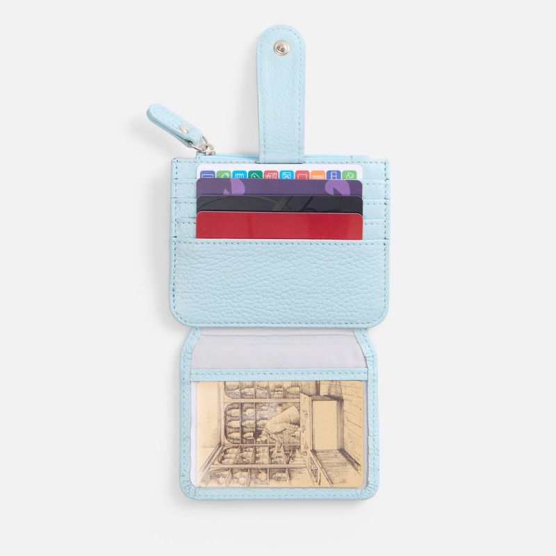 Картхолдер на молнии Unison, голубой Картхолдер на молнии Unison, голубой