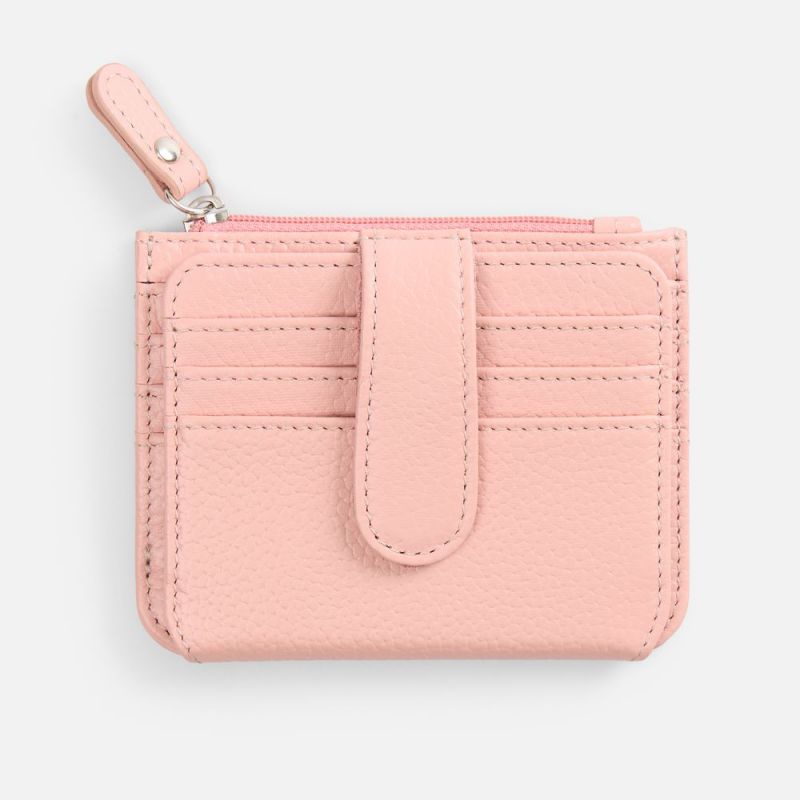 Картхолдер на молнии Unison, розовый Картхолдер на молнии Unison, розовый