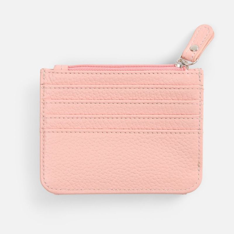 Картхолдер на молнии Unison, розовый Картхолдер на молнии Unison, розовый