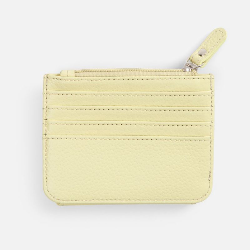 Картхолдер на молнии Unison, светло-зеленый Картхолдер на молнии Unison, светло-зеленый