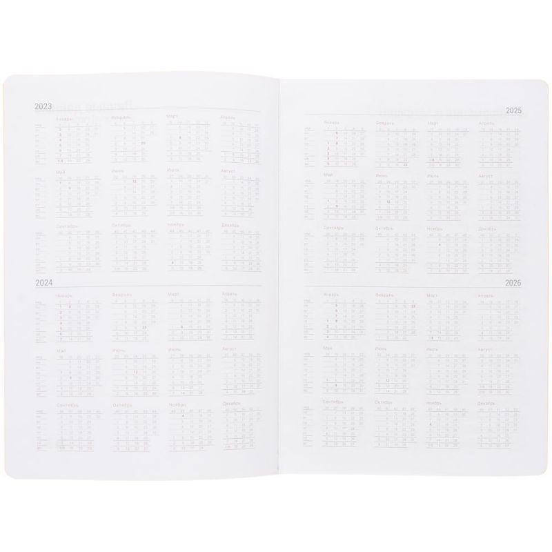 Ежедневник New Factor Metal, оранжевый