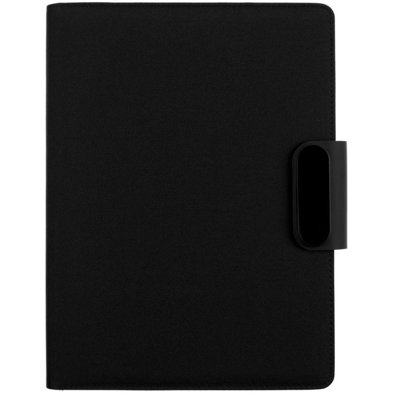 Папка с блокнотом Midstream, черная Папка с блокнотом Midstream, черная