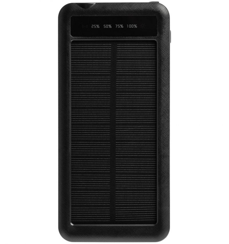 Аккумулятор с беспроводной зарядкой Holiday Maker Wireless, 10000 мАч, синий