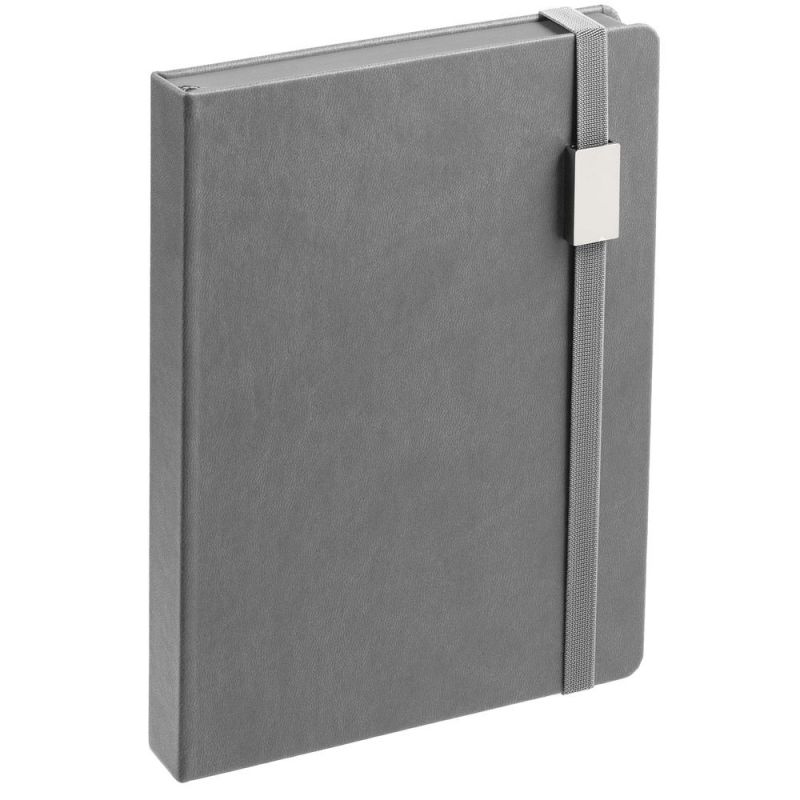 Ежедневник New Factor Metal, серый Ежедневник New Factor Metal, серый