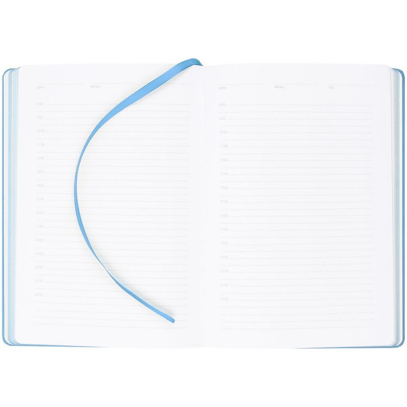 Ежедневник New Factor Metal, голубой