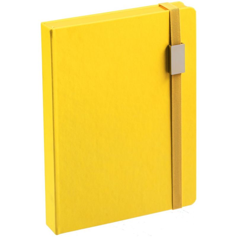 Ежедневник New Factor Metal, желтый Ежедневник New Factor Metal, желтый