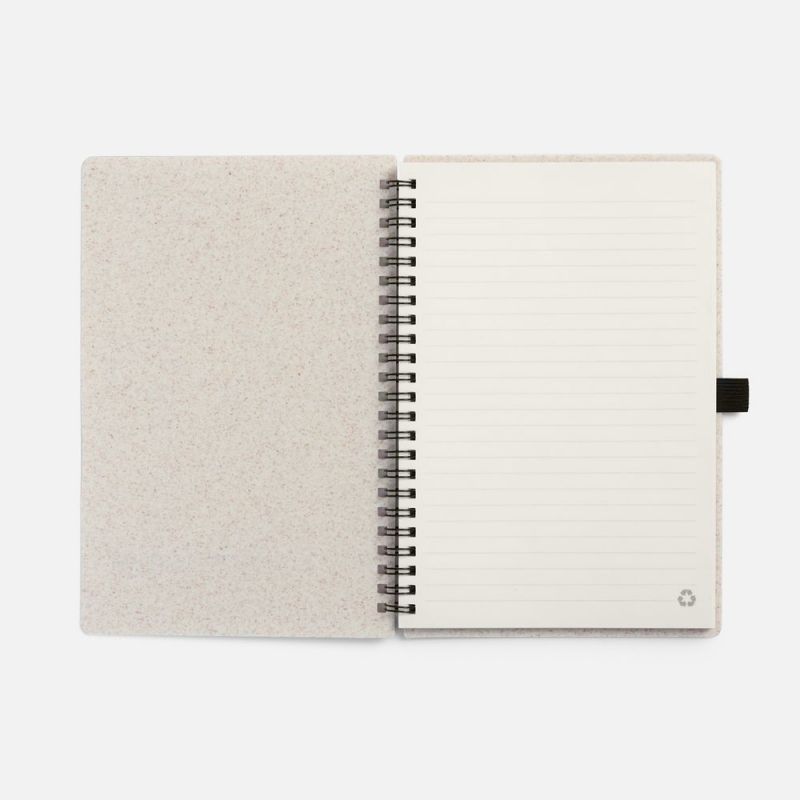 Блокнот на спирали Intrigo, белый Блокнот на спирали Intrigo, белый