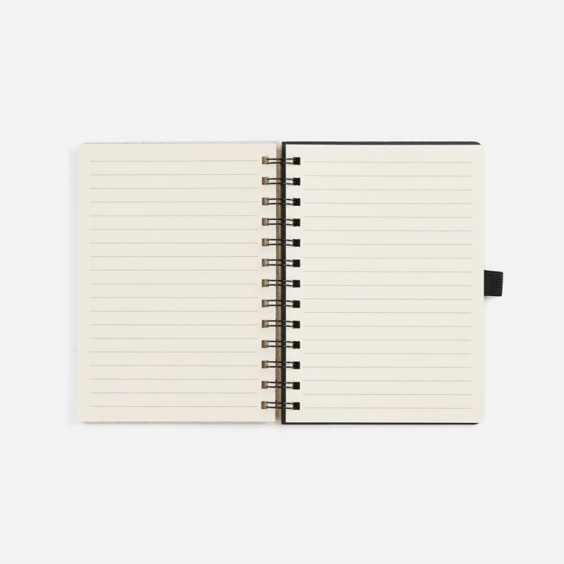 Блокнот на спирали Intrigo, белый Блокнот на спирали Intrigo, белый