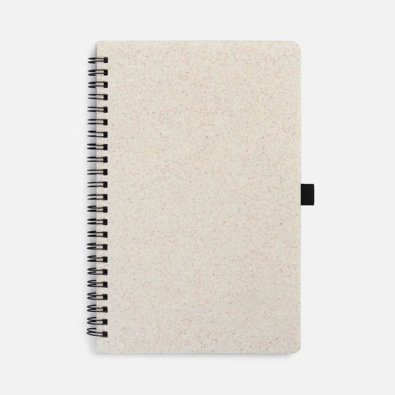 Блокнот на спирали Intrigo, белый Блокнот на спирали Intrigo, белый