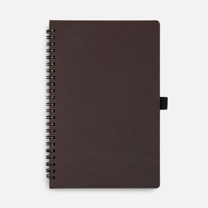 Блокнот на спирали Coffeist, коричневый