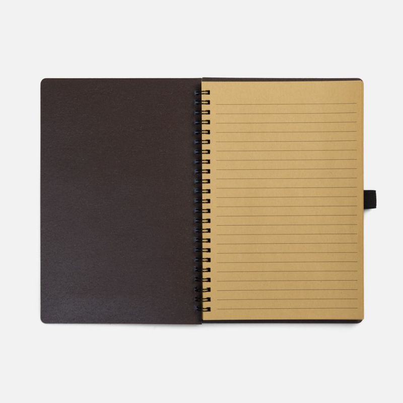 Блокнот на спирали Coffeist, коричневый Блокнот на спирали Coffeist, коричневый