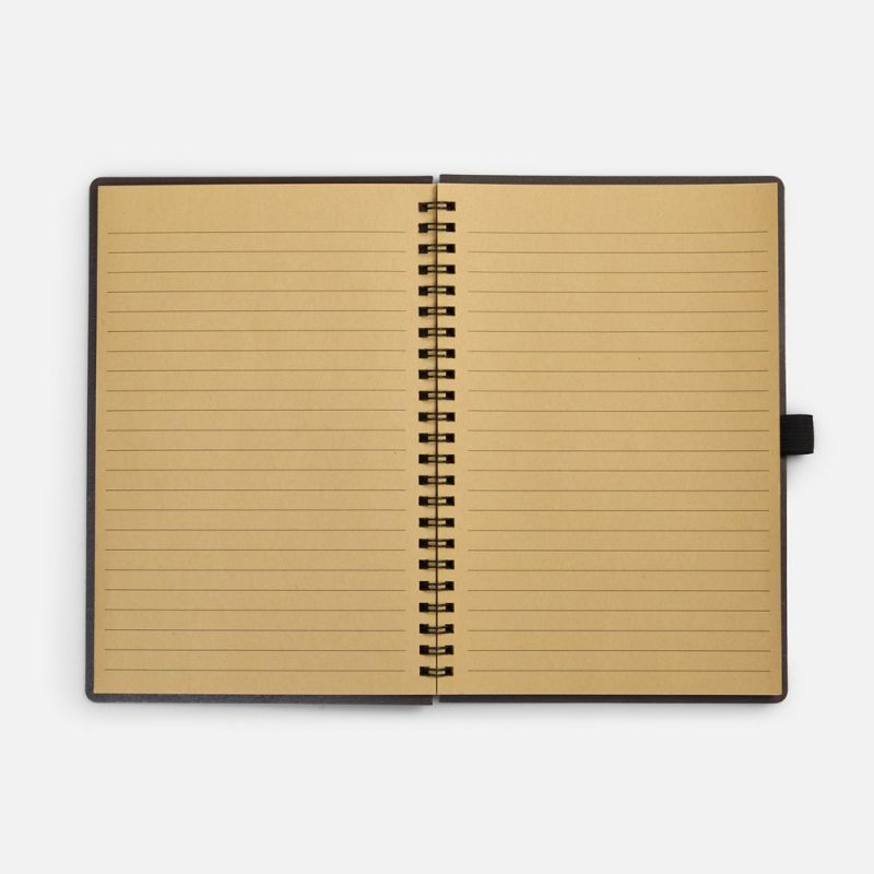 Блокнот на спирали Coffeist, коричневый Блокнот на спирали Coffeist, коричневый