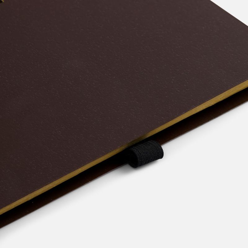 Блокнот на спирали Coffeist, коричневый Блокнот на спирали Coffeist, коричневый