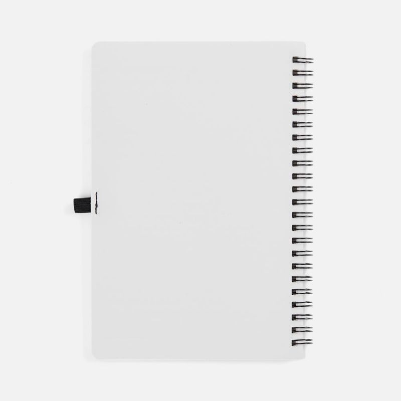 Блокнот на пружине Stone Line, белый Блокнот на пружине Stone Line, белый