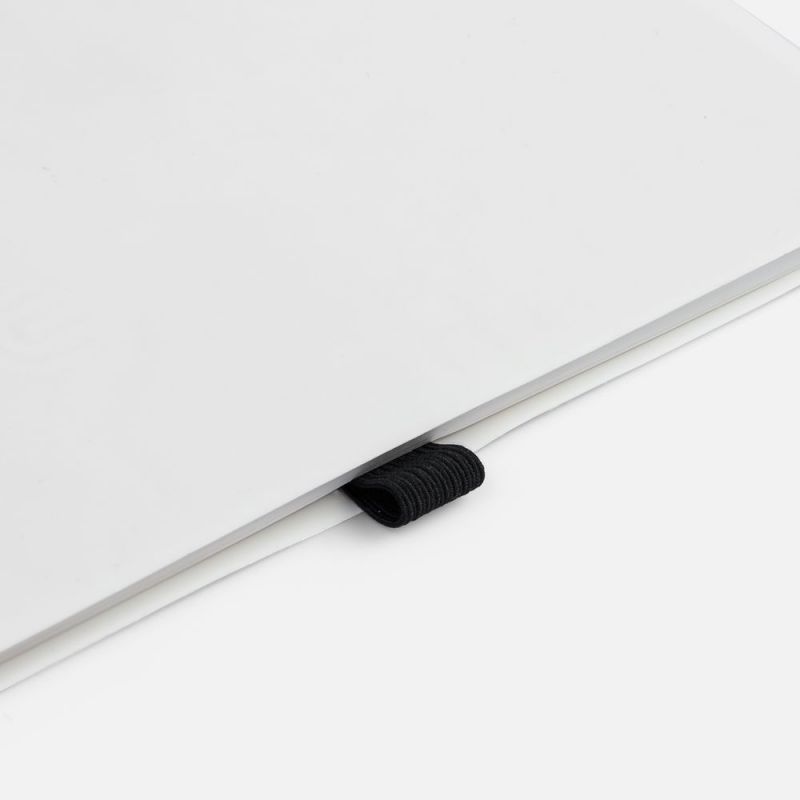 Блокнот на пружине Stone Line, белый Блокнот на пружине Stone Line, белый