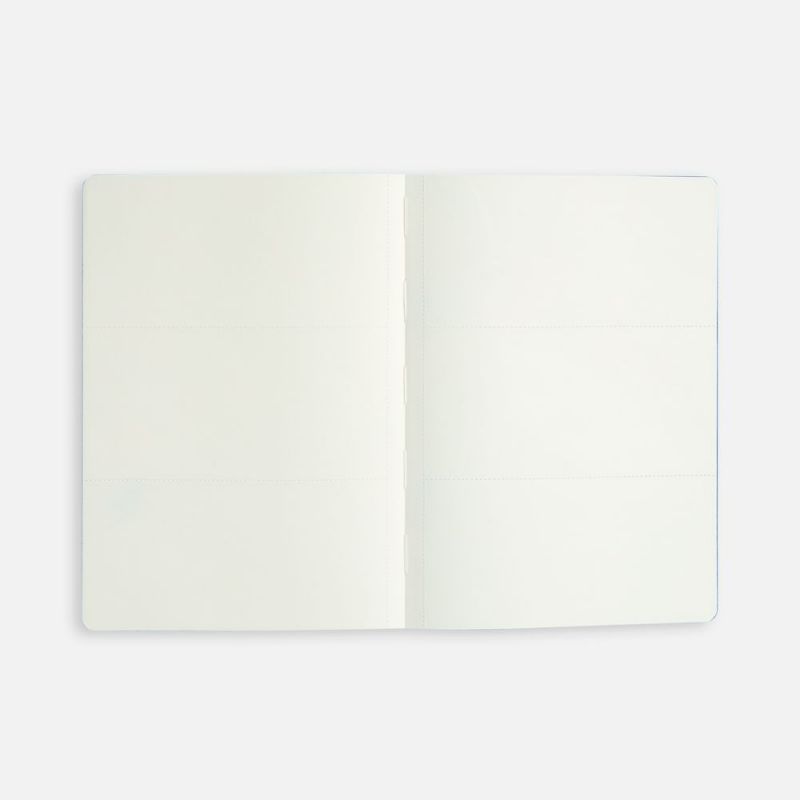Ежедневник Doppio, недатированный, черный с красным